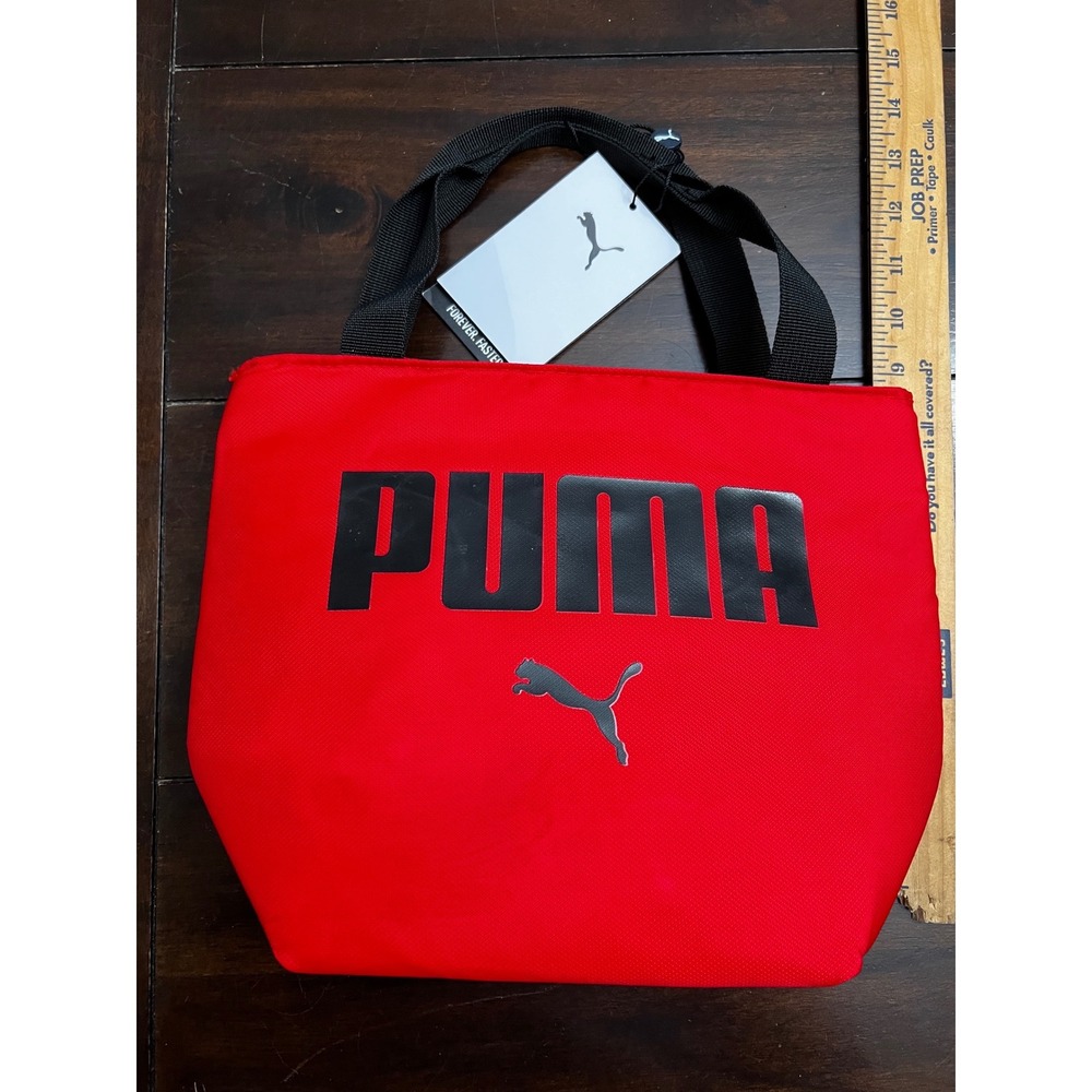 Puma Red Lunch Bag Insulated‎ Cooler Bag With Logo